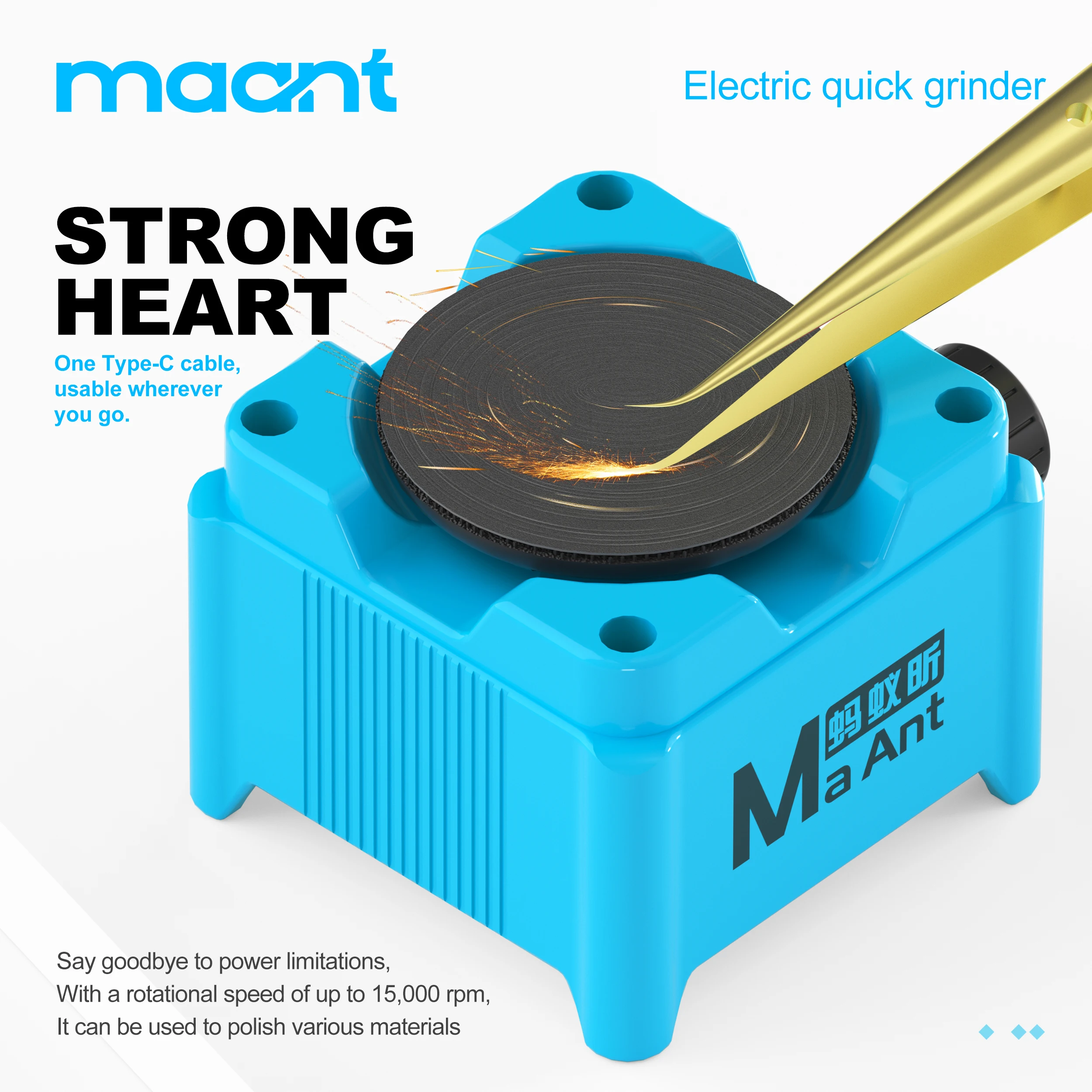 MaAnt KM1 Electric Grinder 700 - Electronics Repair Tools 评论和价格