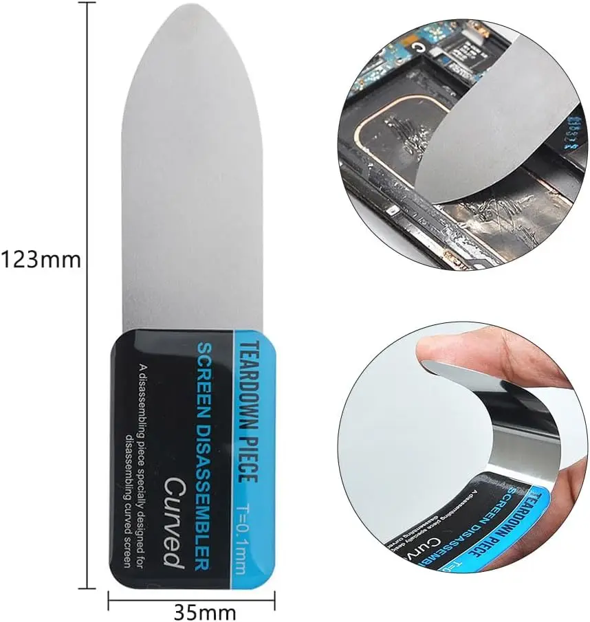 Steel Metal Mobile Phone Curve - Phone Opening Tool 评论和价格