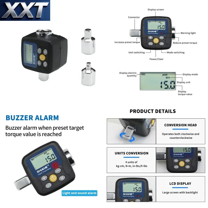 XXT Shahe Digital Torque Wrenc - Electronics Repair Tools 评论和价格